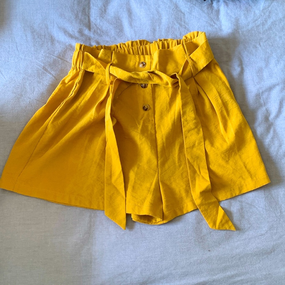 High waisted shorts